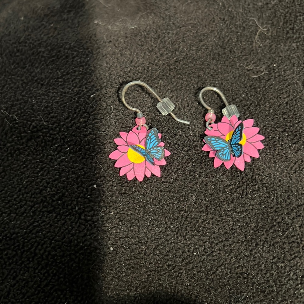 Butterfly earrings